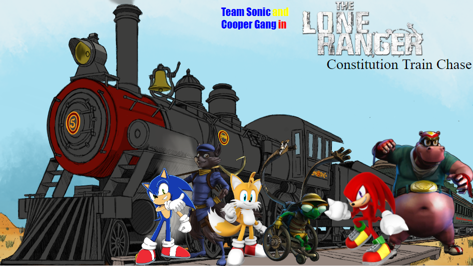 Lone Ranger Constitution Train Chase Crossover by SonicXCrossover22 on ...