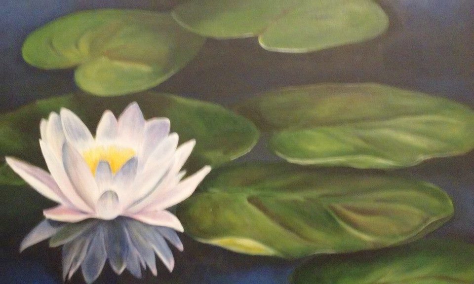 Lilypad Painting By Wrath1017 On Deviantart Lilypad Painting By Wrath1017 On Deviantart