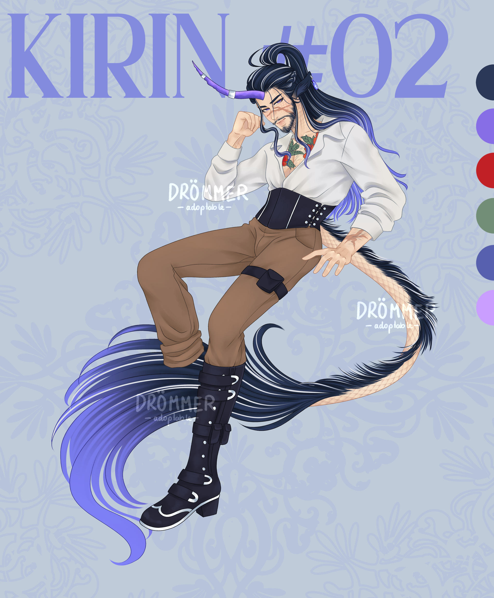 Adopt #021 - Kirin DILF