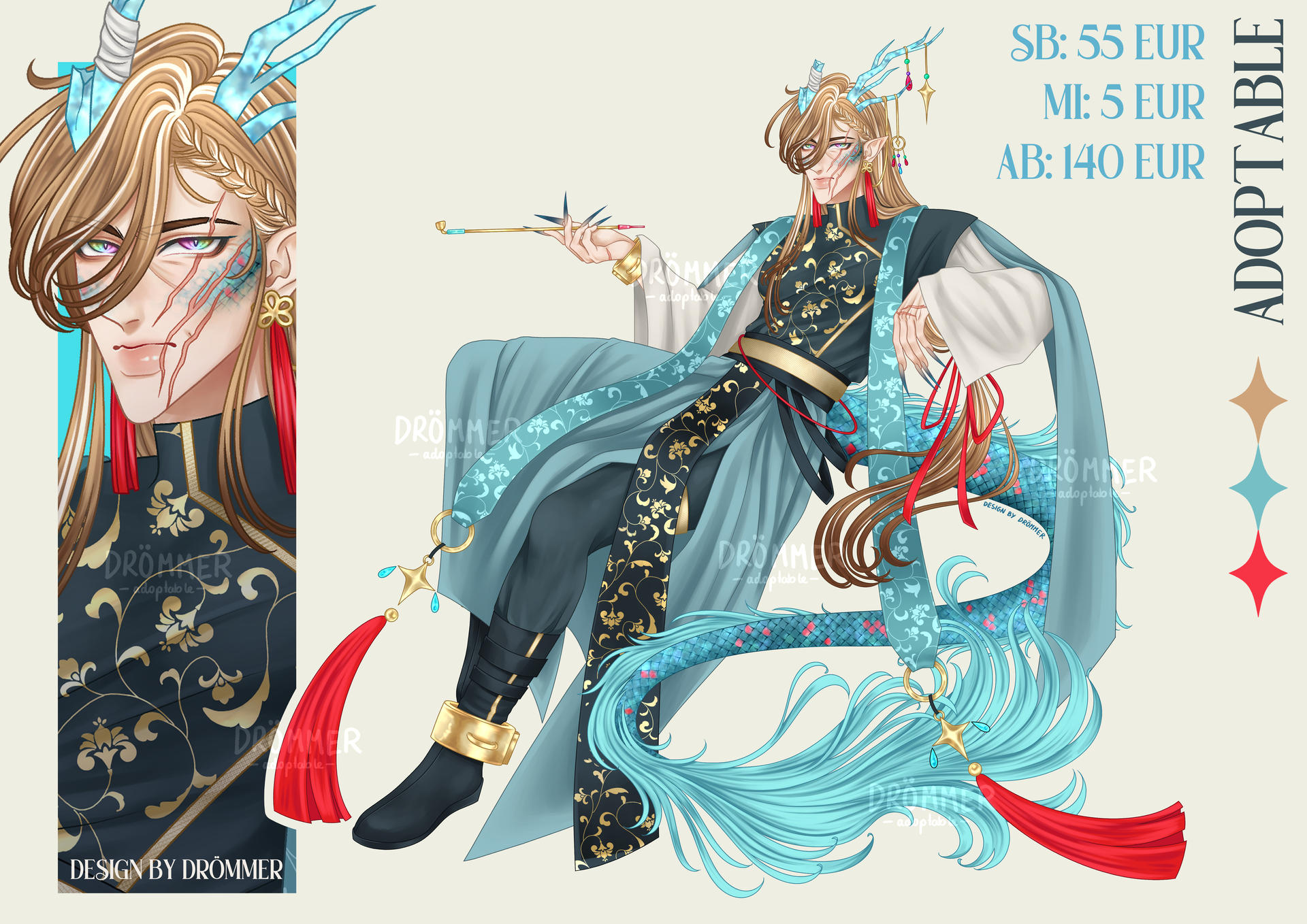 Adopt #056 - Old dragon (CLOSED)