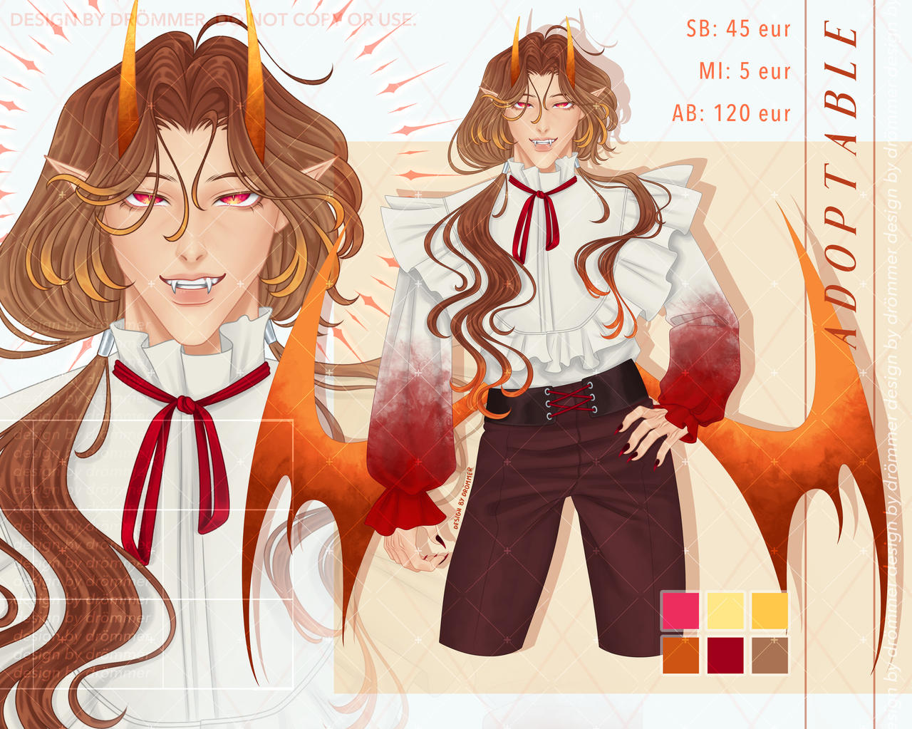 Adopt #078 - Vampire demon (CLOSED)