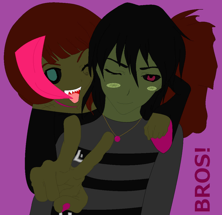 Bros-Zee and Rail by zutarianxtaang on DeviantArt