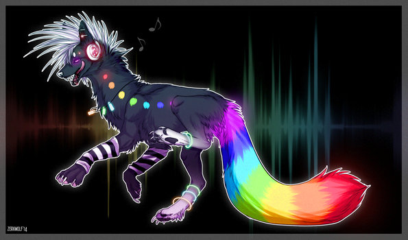 Raver wolf- adoptable [sold]