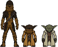 Chewbacca and Yoda Fusion