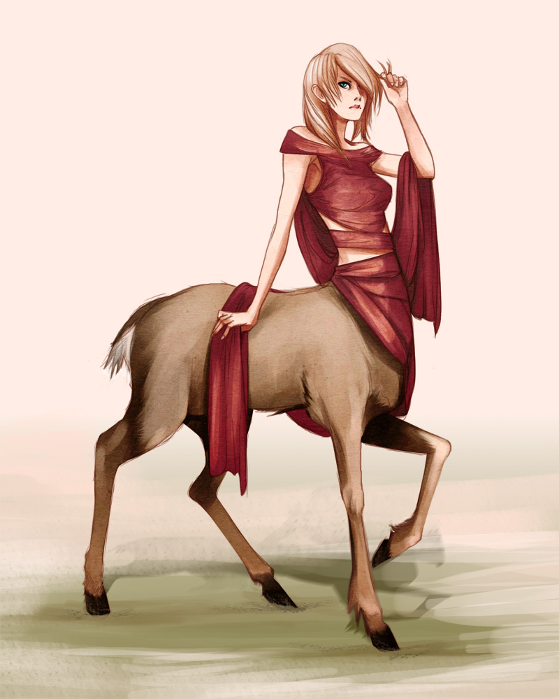 cervine taur girl