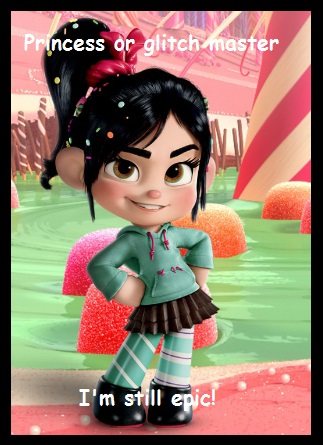 Go Vanellope!!!!