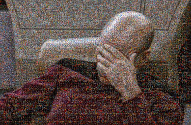 Facepalm Inception - Detailed Photo Mosaic