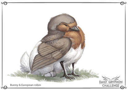 Gryphon Challenge 12 : Bunny and european robin