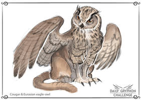 Gryphon Challenge 20 : Euras. eagle-owl and Cougar