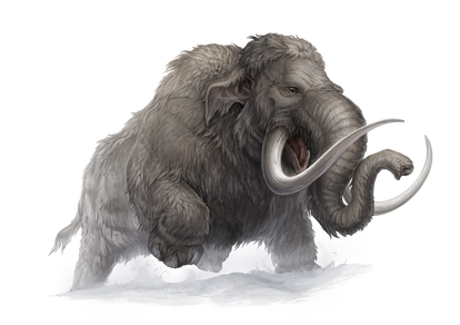 Aventuria Bestiary - Mammoth