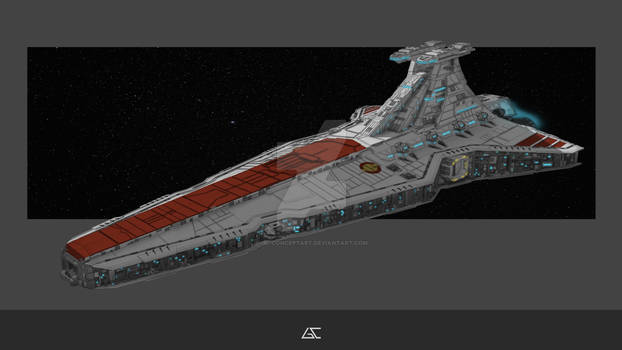 STAR WARS - Venator Star Destroyer