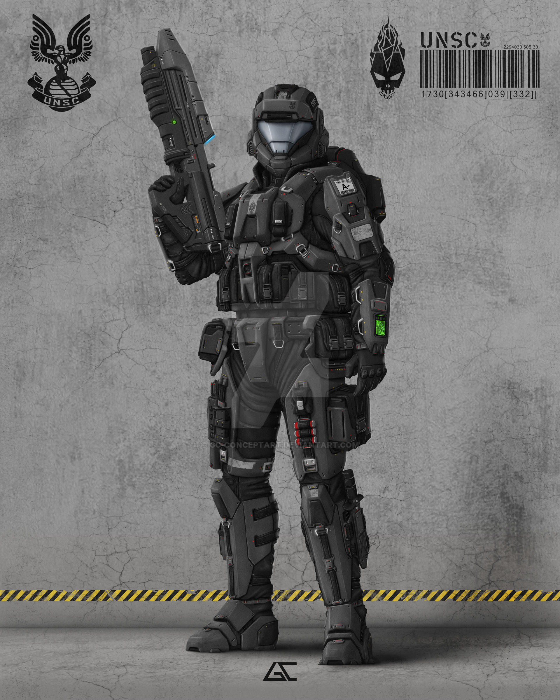 Odst Ranks Halo Concept Art Halo Concept Art