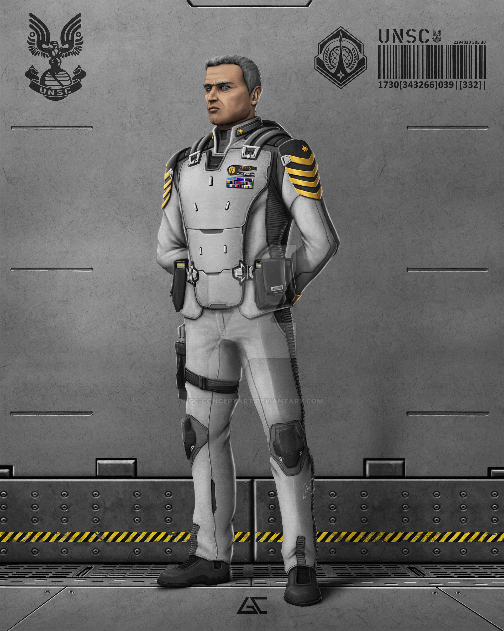 HALO CAPTAIN JECOB KEYES REDESIGN by GCConceptart on DeviantArt