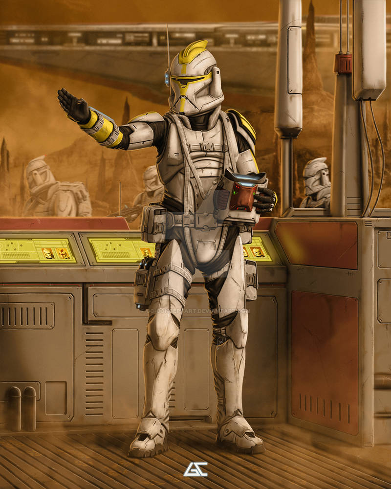 STAR WARS - CLONE COMMANDER REDESIGN by GC-Conceptart on DeviantArt