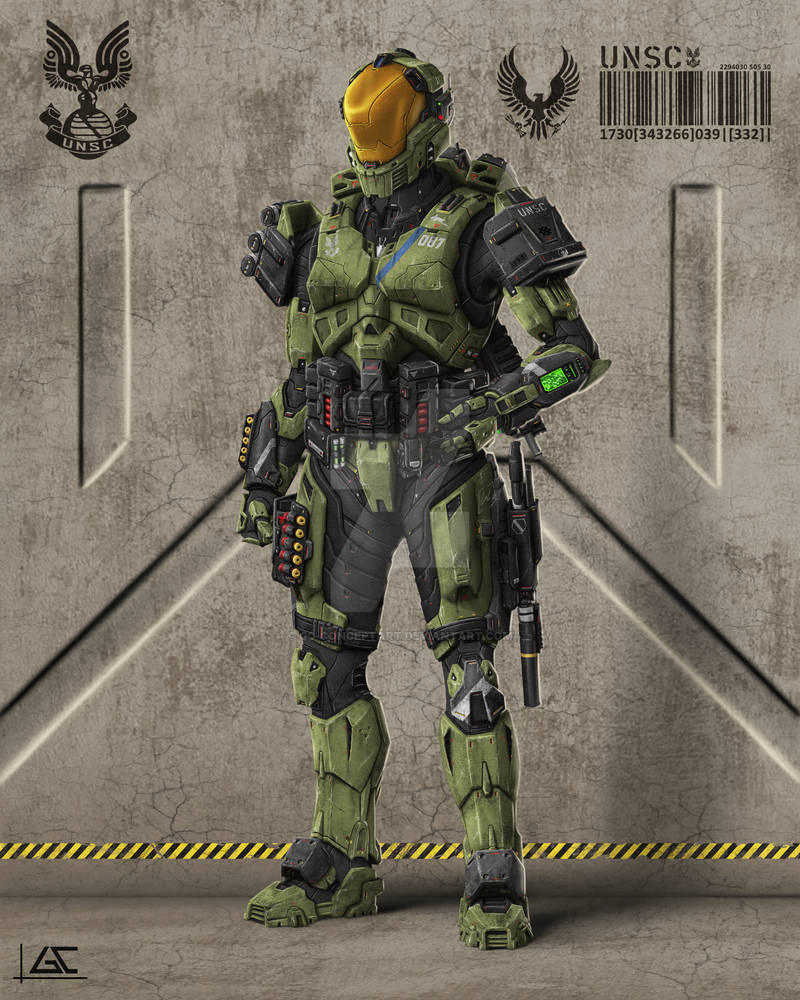 HALO - KELLY 087 MJOLNIR MK IV by GC-Conceptart on DeviantArt