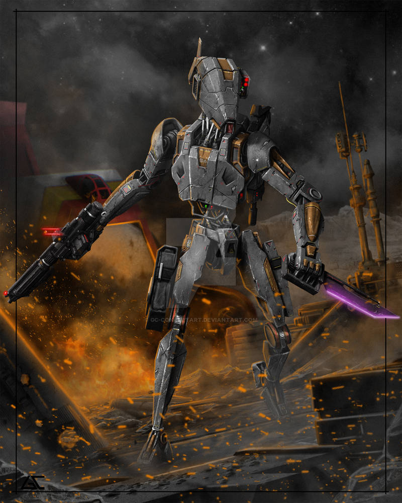 STAR WARS REDESIGN BX COMMANDO DROID By GC Conceptart On DeviantArt star-wars-redesign-bx-commando-droid-by-gc-conceptart-on-deviantart