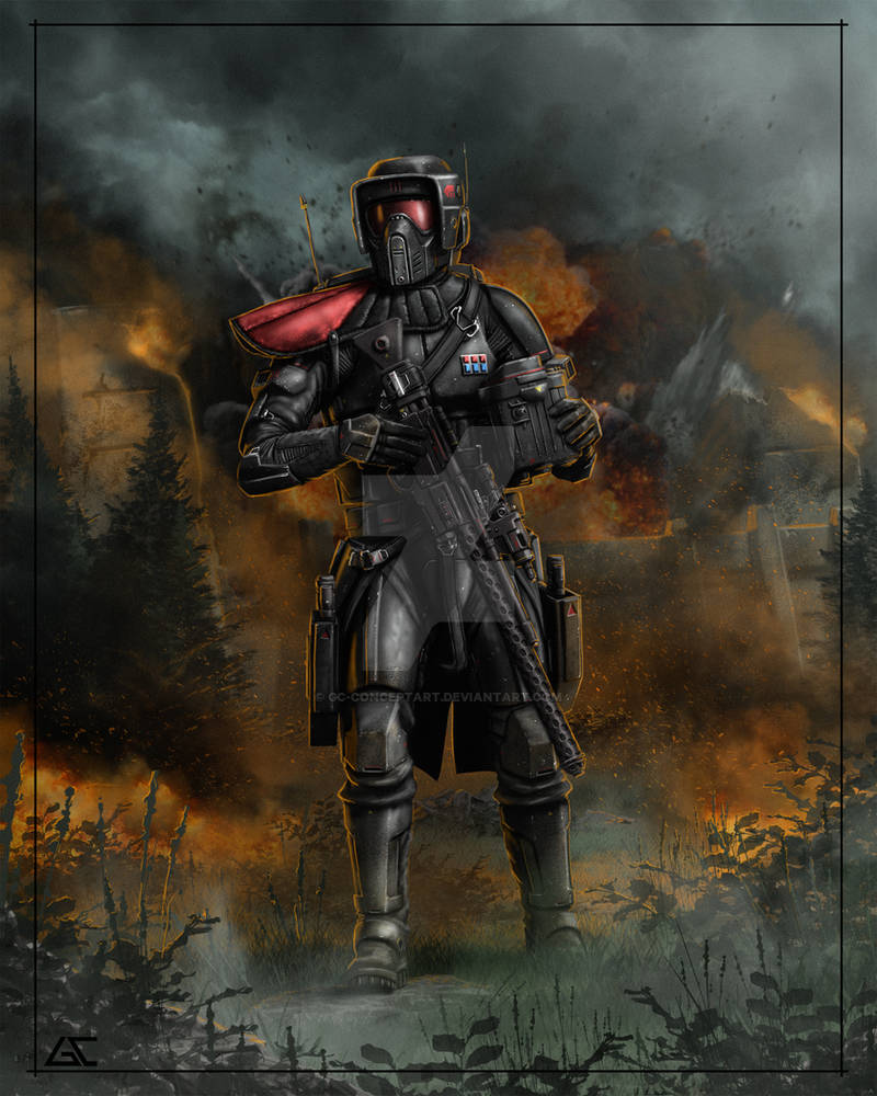 STAR WARS - STORM COMMANDO by GC-Conceptart on DeviantArt