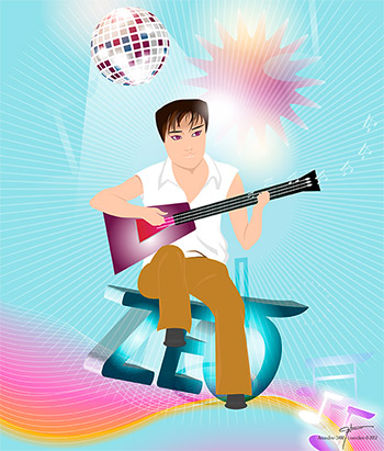 Guitare by Levendivin