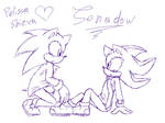 I was bored.... sonadow by Pelissa