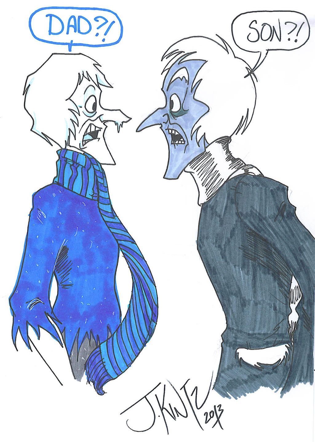 Father and Son by Rinkusu001 on DeviantArt