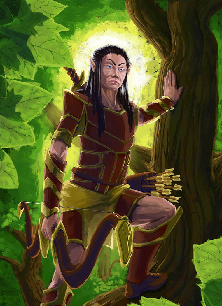 Elf Token by NestledNaga on DeviantArt