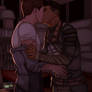 Scott Ryder x Reyes Vidal kiss