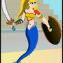 Samus Aran the Gladiator Mermaid