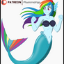 Rainbow Dash Classic Mermaid SFW Dec 2025