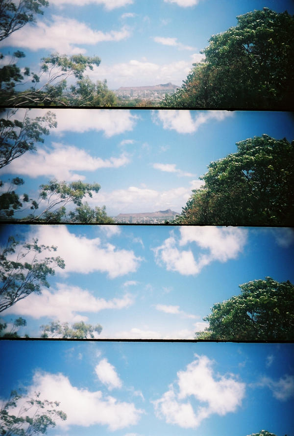 Diamond Head in the Distance