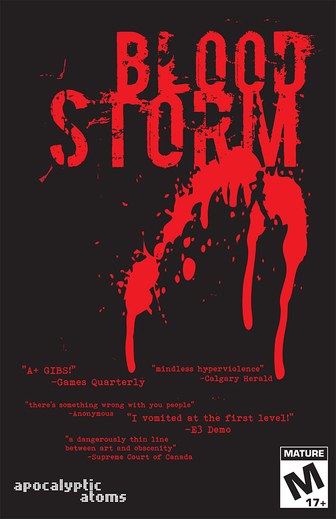 Blood Storm Poster