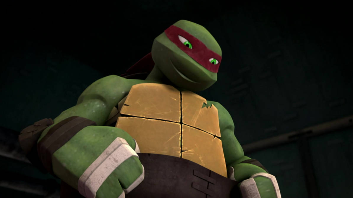 Raph smiling by clewis416 on DeviantArt