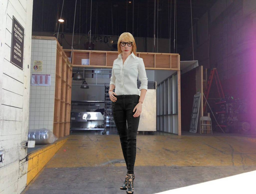 Paltrow backstage as Penelope Taynt by clewis416 on DeviantArt