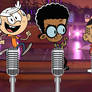 Lincoln, Clyde and Carl singing Pom Poms