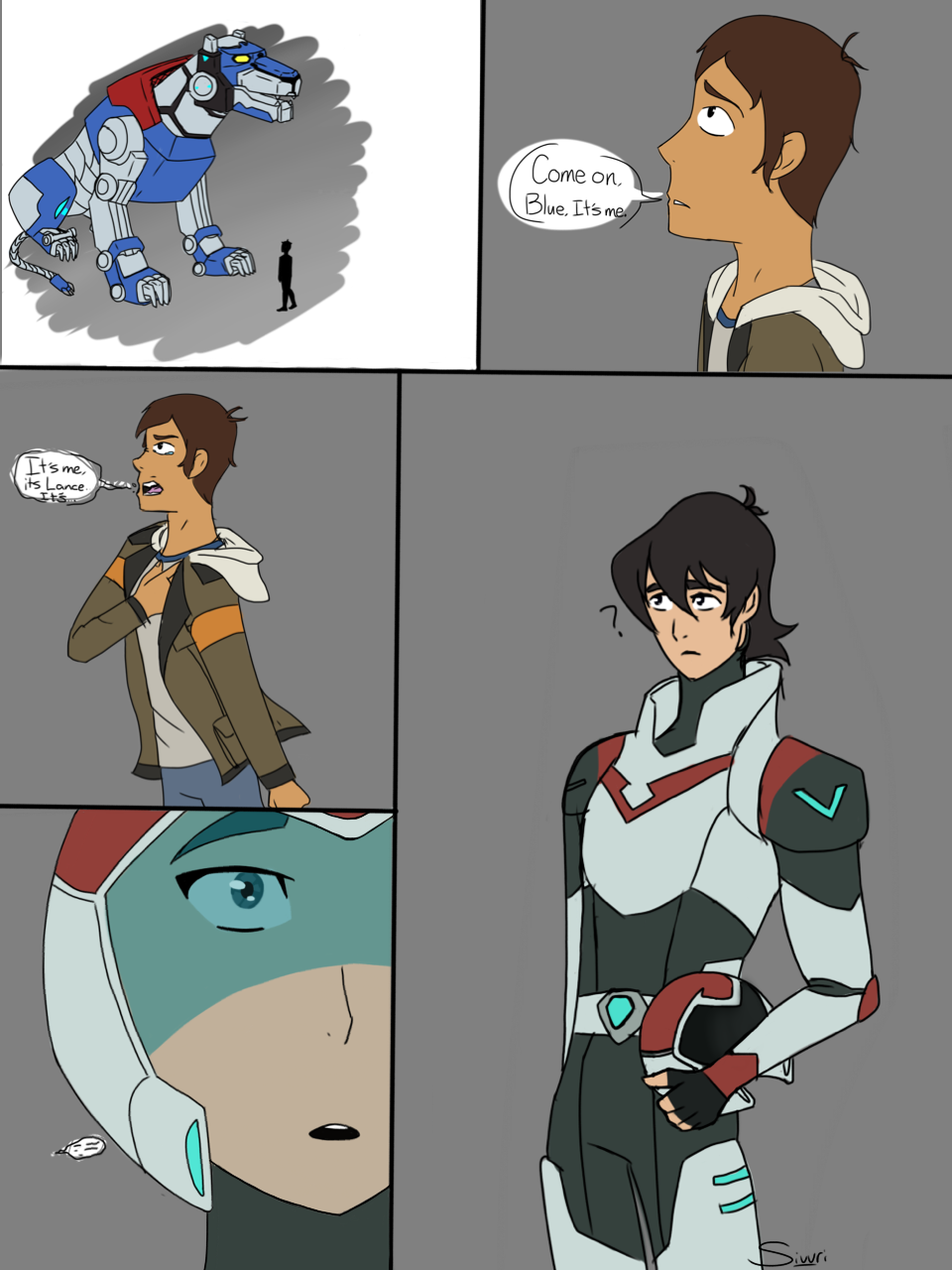 Voltron Klance short comic page 1 by Sivvri on DeviantArt