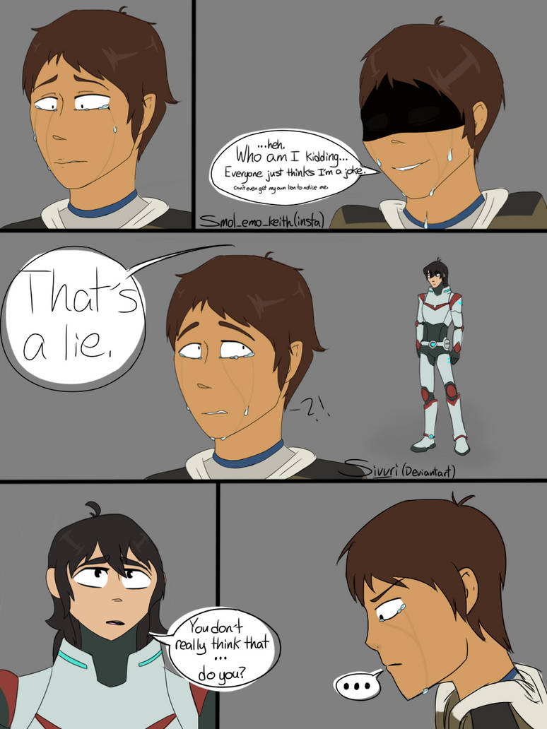 Voltron Klance short comic page 2 by Sivvri on DeviantArt