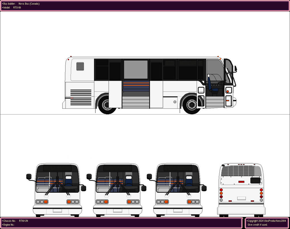 Novabus RTS-06 (30 ft) by Tourmaline7412 on DeviantArt