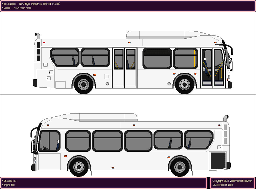 Xd35 Rondo New Flyer XD35 by Tourmaline7412 on DeviantArt