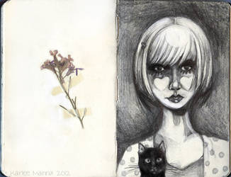 Miss Flower and Kitten