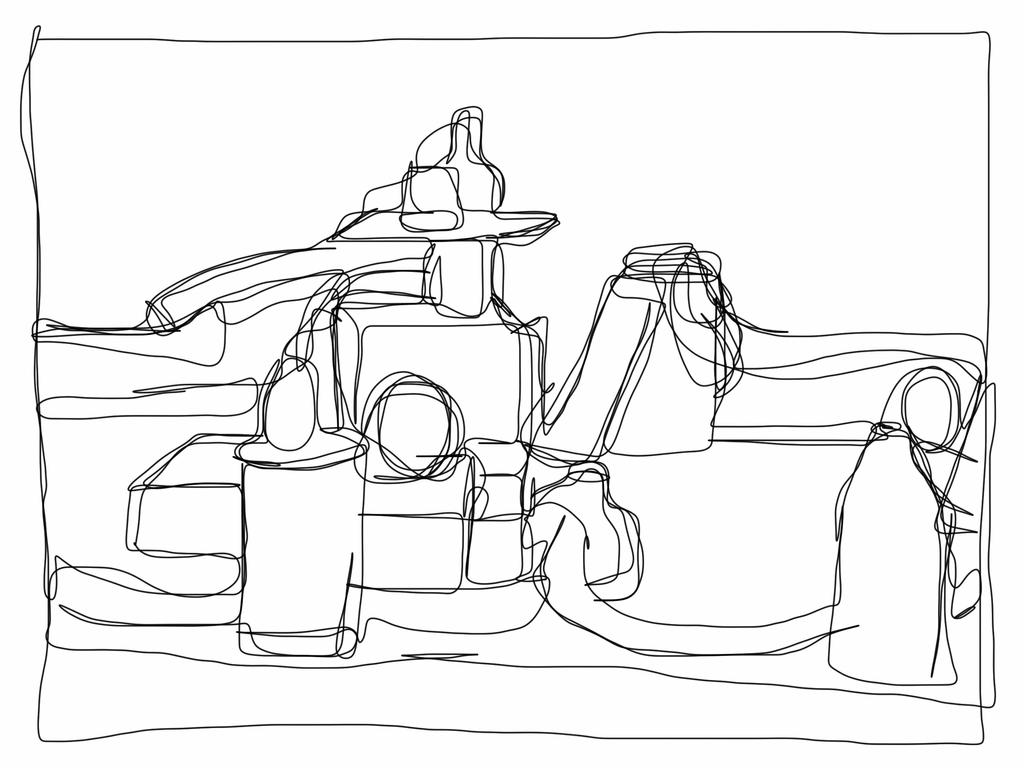 Continuous line drawing 2 by i-Moosker on DeviantArt