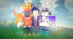 Roblox Amino Easter Gfx Butthand By Meowkinzzzz On Deviantart - group art roblox amino