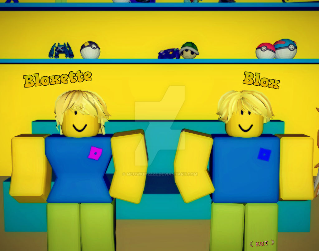 Roblox Amino Mascots Bloxette And Blox By Meowkinzzzz On - green screen something behind my roblox avatar roblox amino