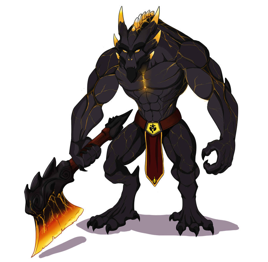Magma Warrior by ktmz27 on DeviantArt