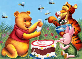 Winnie the Pooh , Tigger, Piglet