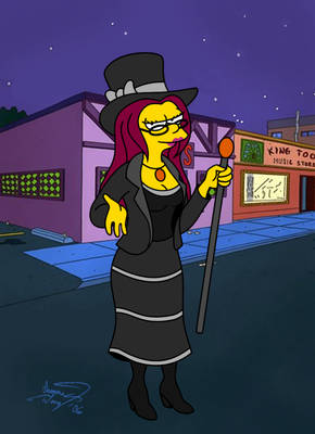 Guest-starring on the Simpsons