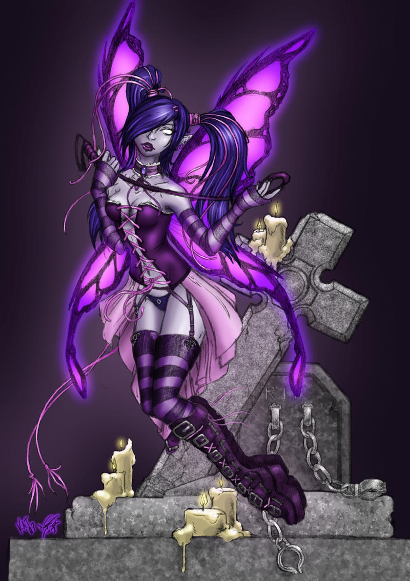 Goth Fairy by Kat