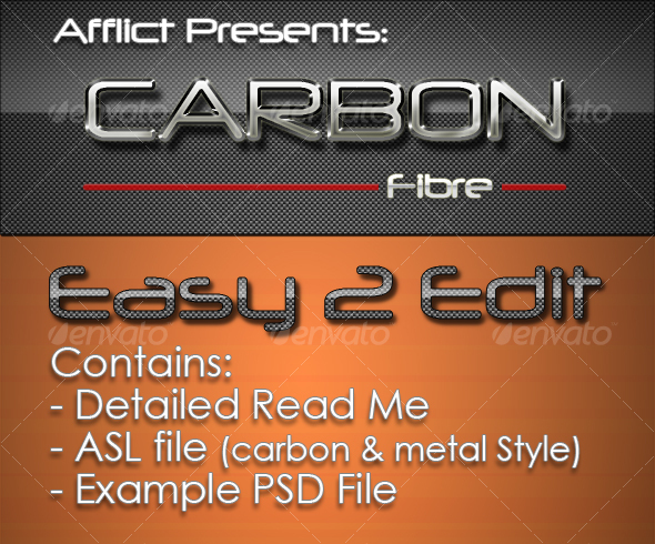 Carbonfibre Photoshop Styles