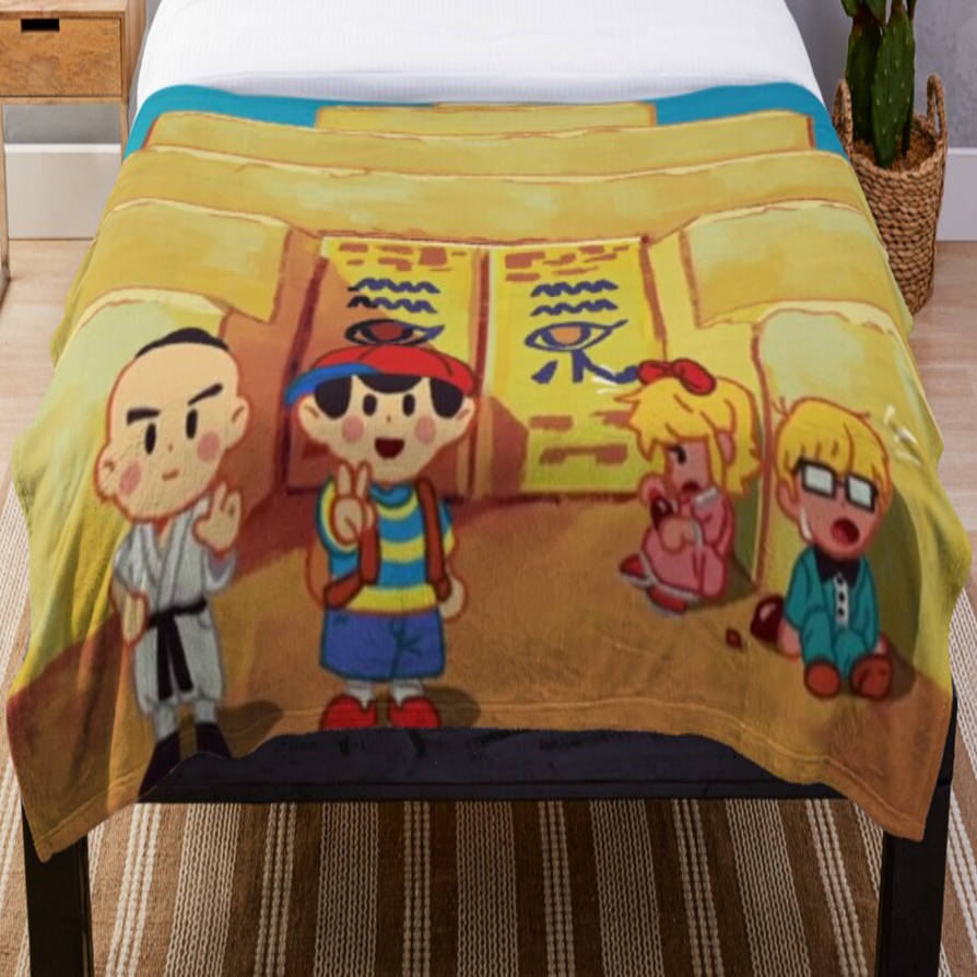 Earthbound Robe Earthbound - Throw Blanket by Murloc1989 on DeviantArt