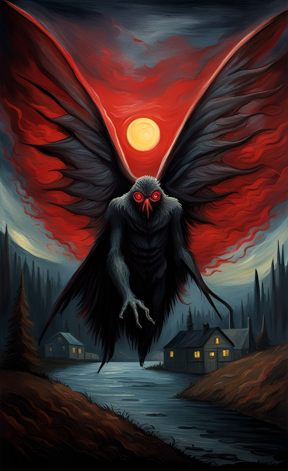 The Mothman by Murloc1989 on DeviantArt