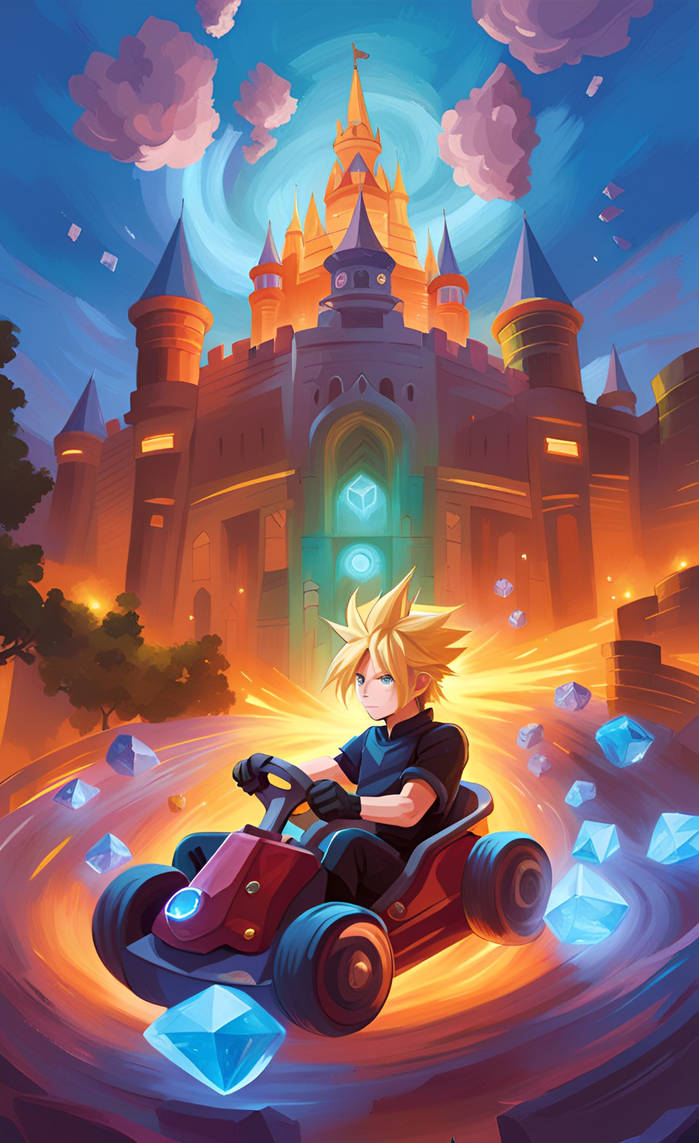 Fantasy Racers Final Fantasy Racing - Cloud Strife by Murloc1989 on DeviantArt