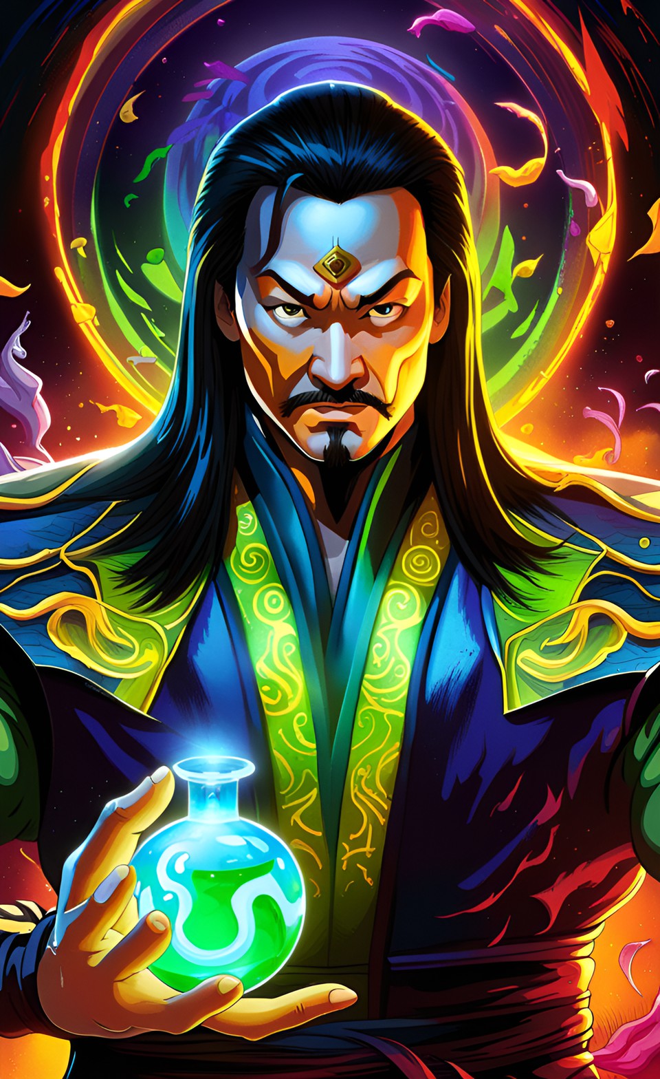 Shang Tsung looks over the years (my art) : r/MortalKombat